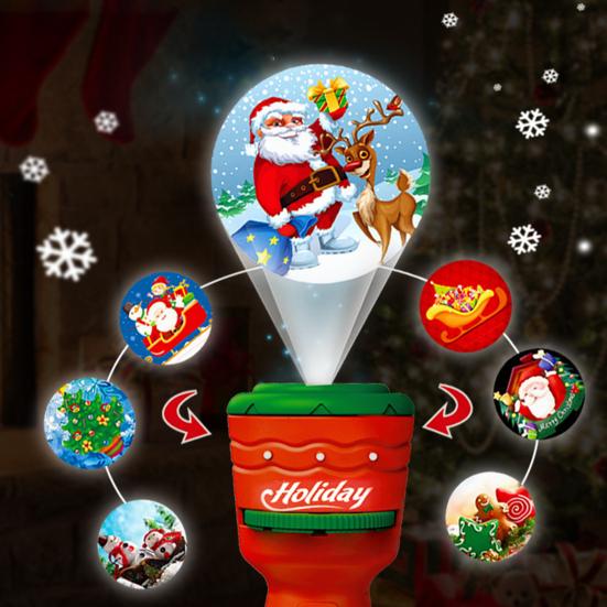 Christmas Flashlight Projector for Kids 24 Patterns Santa Christmas Tree Christmas Projection