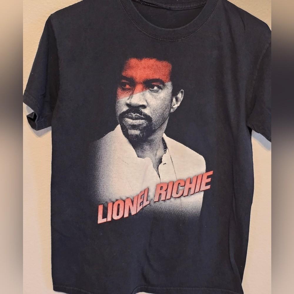 RARE Lionel Richie Black Cotton Shirt Full size S5XL Unisex CL104 Unisex T-Shirt