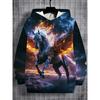 Mode Cheval Graphique Hommes Sweats À Capuche Automne 2025 Nouveau 3d Impression Sweats Nouveauté Unisexe À Capuche Pull Sweat Hommes Vêtements