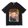 J Cole THE FALL OFF Футболка Графическая одежда Хип-хоп Рэп Хлопок Круглый вырез Короткий рукав Музыкальная атрибутика Модные Топы Футболки Уличная одежда