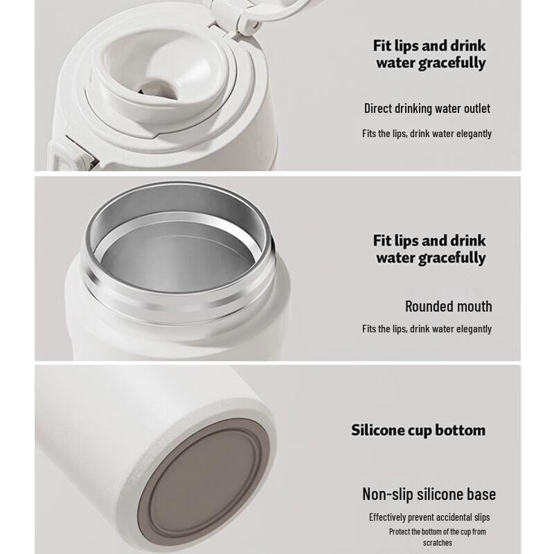 Zaowuji Miaoka 450ml Portable Insulated Coffee Mug