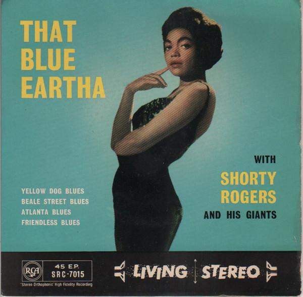 7-дюймовая пластинка EARTHA KITT That Blue Eartha SRC7015 RCA 1958 UK Jazz Б/у