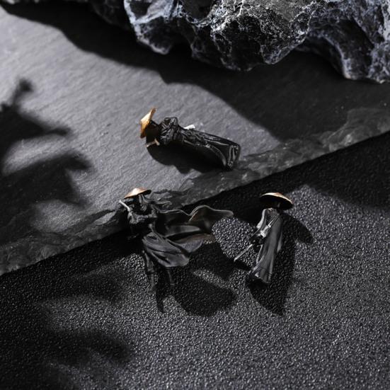 Статуэтка Странствующего Рыцаря, винтажная статуя в китайском стиле Youxia, скульптура рейнджера из смолы, домашний офис, настольный сад, украшение, орнамент, рождественский подарок