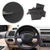 Для VW Golf 5 (В) Touran 2003 2004 2005 Polo 2003 2004 2005 2006 Аксессуары для интерьера автомобиля Чехол на руль Кожаная отделка