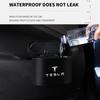 Car Sticker Tesla Car Trash Bin Hanging Vehicle Garbage Can Dust Case Storage Box For Tesla Model 3 Model S Model Y Roadster Spa