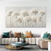 Impression of Flowers Dandelions Watercolor Modern Style Home Decoration Hanging Painting Oil Painting
