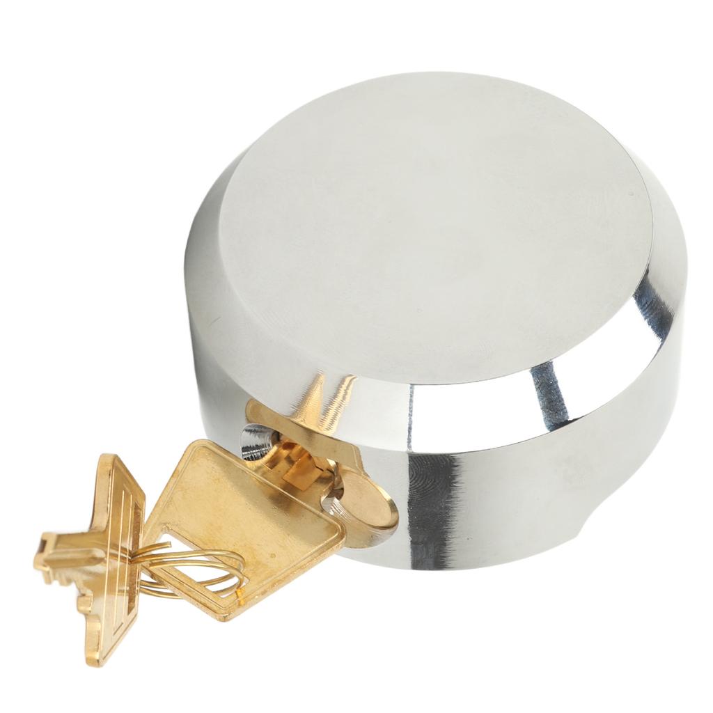 Навесные замки со скрытой дужкой Высокая безопасность Устойчивые к взлому Замок-шайба для дверей прицепа с 2 ключами для