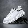 Autumn Board Shoes Men's Little White Shoes Dissolve Loose High-soled Shoes Soft-soled Trendy Brand Wenzhou Men's Shoes