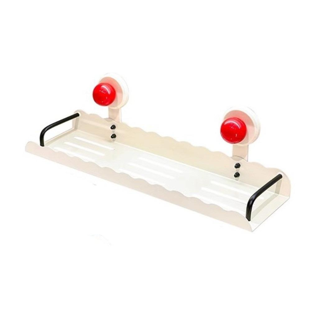 Dopamine Suction Cup Storage Shelf Punch Free Shower Shampoo Rack Bathroom Storage Rack  for Home