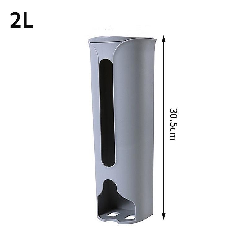 Kitchen Plastic Bag Holder Organizer Wall Hanging Garbage Bag Storage Box Bathroom Trash Bag Bucket Dispenser Kitchen Accessory