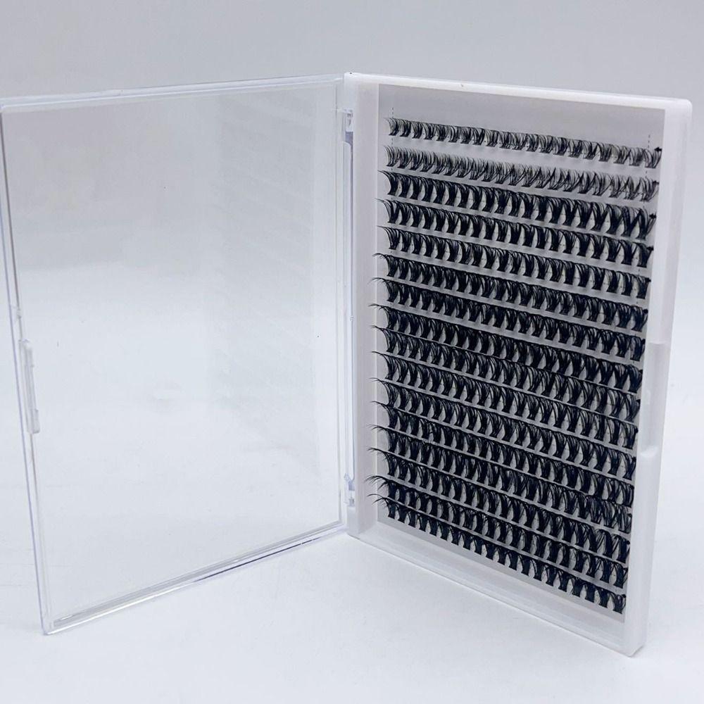 С клеем Отдельные ресницы DIY Накладные ресницы Набор кластерных ресниц ручной работы в домашних условиях