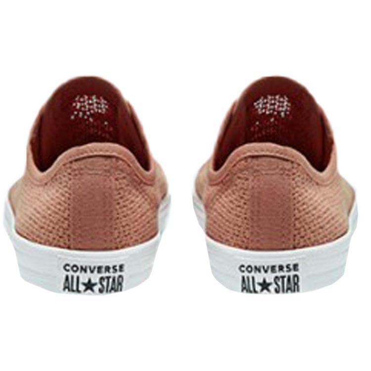 Converse Chuck Taylor All Star Daily Summer Getaway Ретро Универсальные Низкие Кеды из Канваса Женские Кроссовки Белые Розовые 567695C