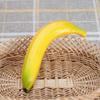2pcs 20cm Artificial Bananas Decorative Plastic Fake Fruit Realistic Display Photos Simulation Banana Home Fruits Decoration