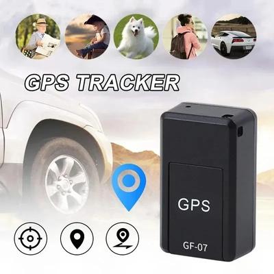 Автомобильный трекер Mini GF-07 GPS отслеживание в реальном времени защита от кражи и потери ключей локатор домашних животных прочное магнитное крепление позиционер сообщений SIM