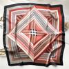 70 * 70cm New Silk Small Square Scarf For Women'S Neck Protection Professional Scarf Versatile Hair Tie Headscarf Scarf