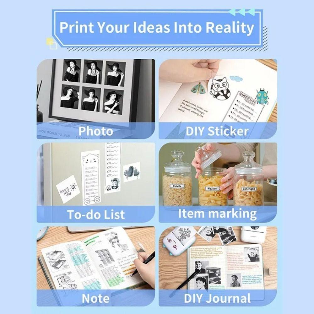 Белые Термоэтикетки Самоклеящиеся Ценники Универсальный Принтер Этикеток Транспортные Этикетки