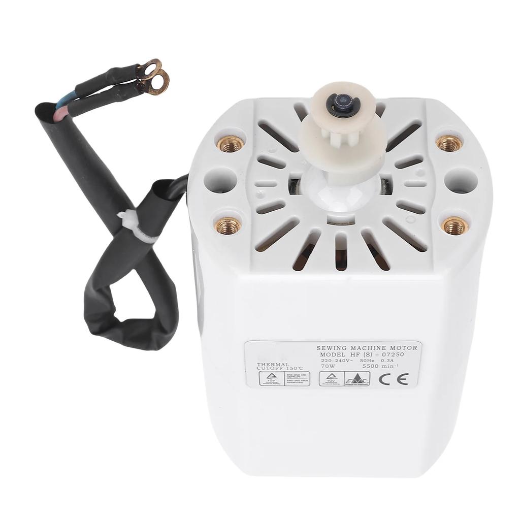 70W Sewing Motor Sewing Machine Motor Multifunctional 5500RPM Powerful Electric Sewing Machine Motor for Home