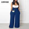 Women's Pant Spring and Summer Mid-waist Trousers Loose Casual Wide Leg Trousers
