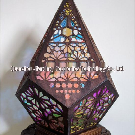 Bohemian LED Fairy Lights & Starry Projection Lamp for Romantic Candlelight Dinner