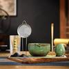 Matcha Whisk Set Japanese Bowl Spoon Tea Ceremony Kit for Home Kitchen Tabletop