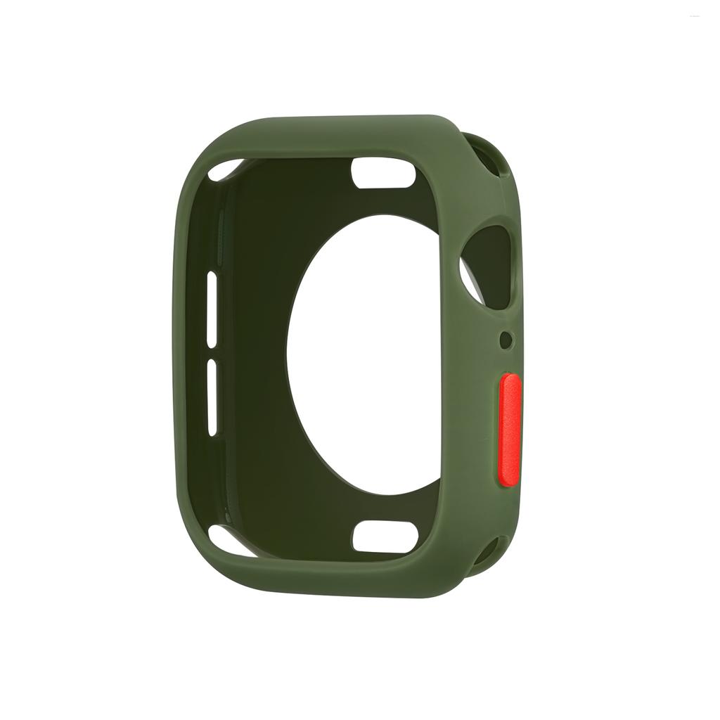 Мягкий силиконовый чехол Candy для Apple Watch 8, 7, 6 Se, 5, 4, 8, ультра, 45 мм, 42 мм, 38 мм, защитный чехол серии Iwatch, бампер 44 мм, 40 мм, 41 мм