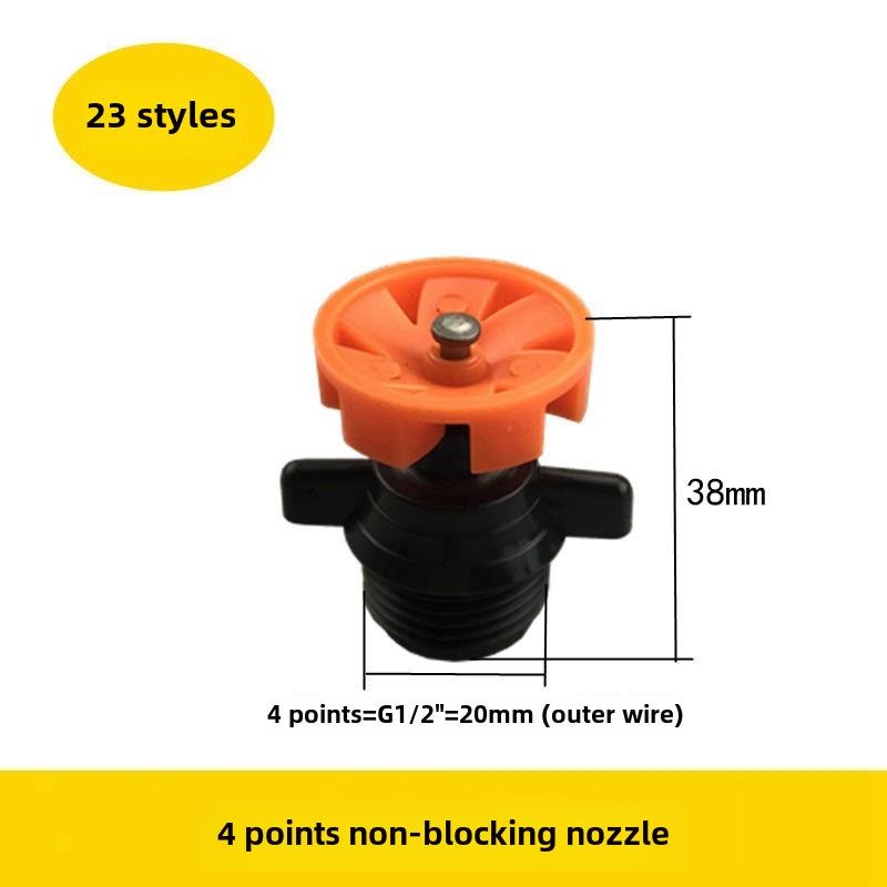 Форсунка высокого давления из меди для распыления тонким туманом для контроля пыли и охлаждения в строительстве и сельском хозяйстве