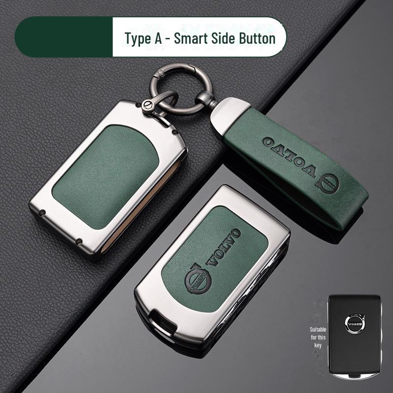 Luxury Car Key Cover for Volvo XC60 S90 S60 XC90 V40 V90 S60L - Men and Women