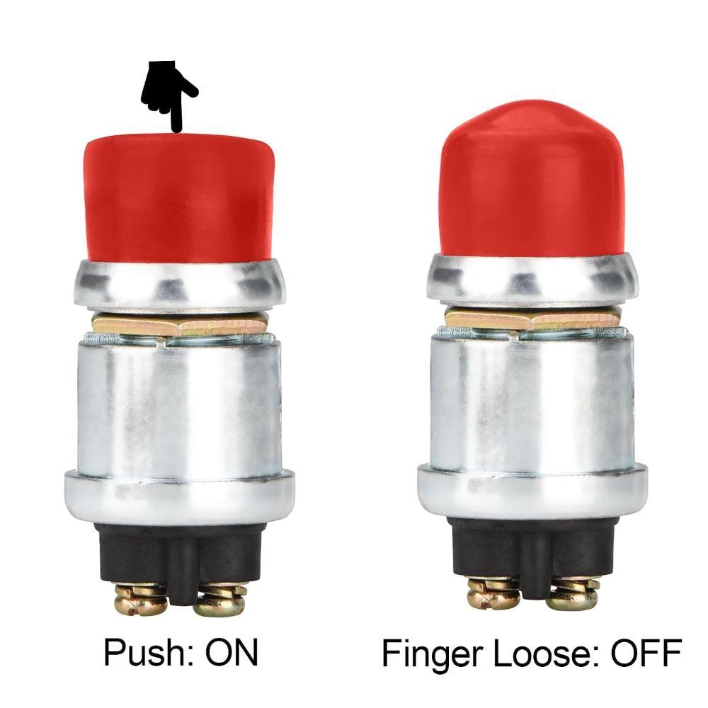 Waterproof Push Button Switch ON-OFF Ignition Button Reliable Start Button Switch