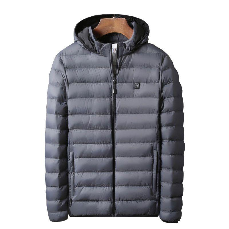 Usb Electric Heated Coat Jacket For Men With Soft And Comfortable Thermal Warmth