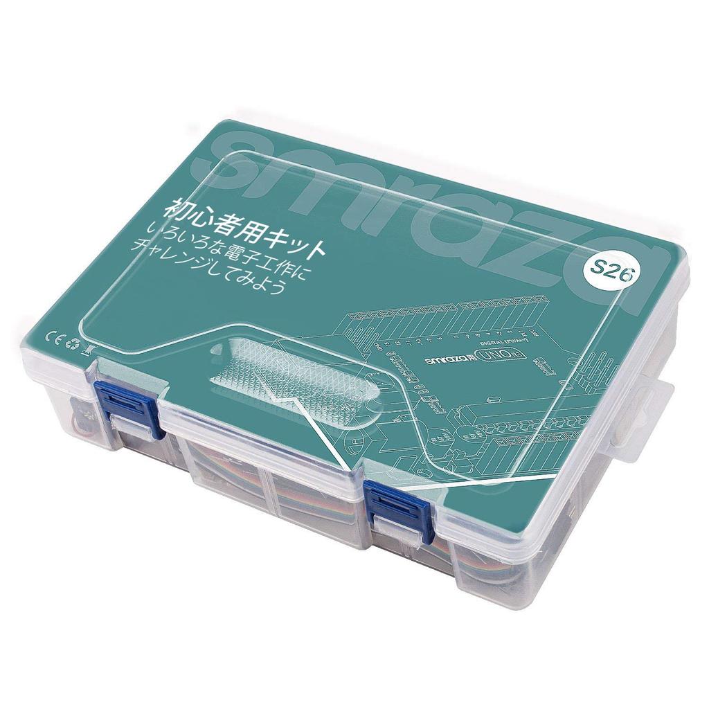 Smraza UNO R3 Compatible Arduino Starter Kit for Beginners (Electronics Projects and STEM Learning)