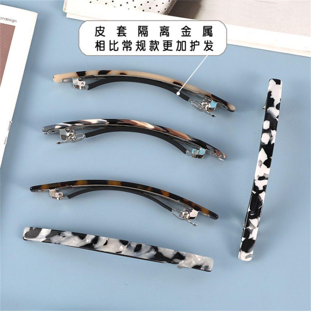 Длинные Аксессуары для Волос Геометрический Ацетат Винтажные Заколки Шпилька Заколки Зажимы для Волос Шпильки