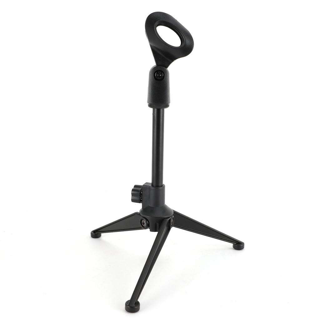 Настольная микрофонная стойка с регулируемой высотой, портативный складной микрофонный штатив с микрофонным держателем для онлайн-трансляций, общения