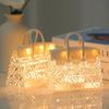 Portable Night Light Acrylic Crystal Handbag Decoration Lamp LED Ambient Light for Indoor & Outdoor