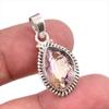 Natural Ametrine Gemstone Handmade 925 Solid Sterling Silver Pendant 1.50" B8d78