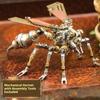 Mechanical Insect Series Model Premium Metal Material Multi-Part Detailing Steampunk-Style Insect Statue  Assembly Tool Included