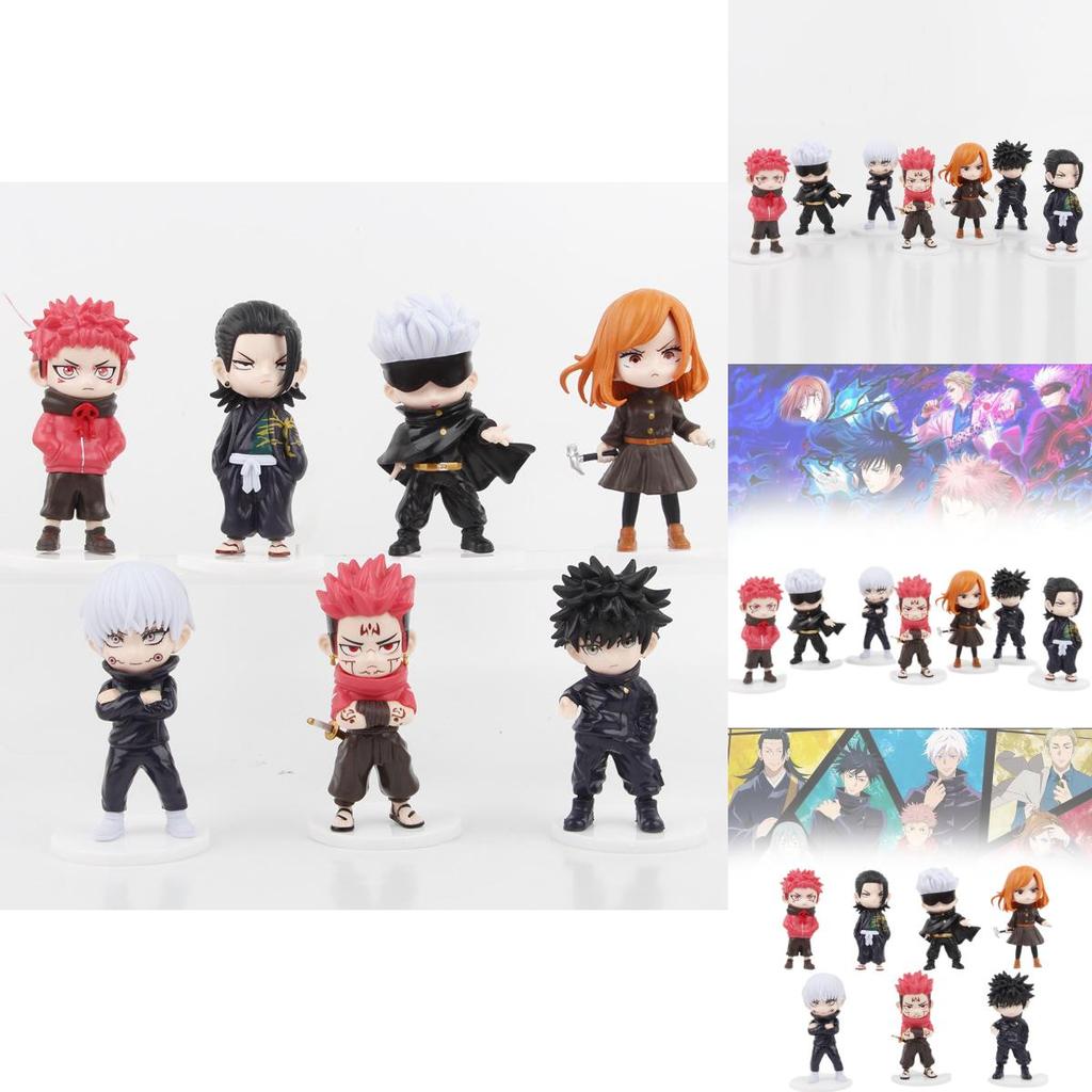 High Quality 10.5cm Jujutsu Kaisen Itadori Yuji Sukuna Chibi Pvc Figure For Collectors
