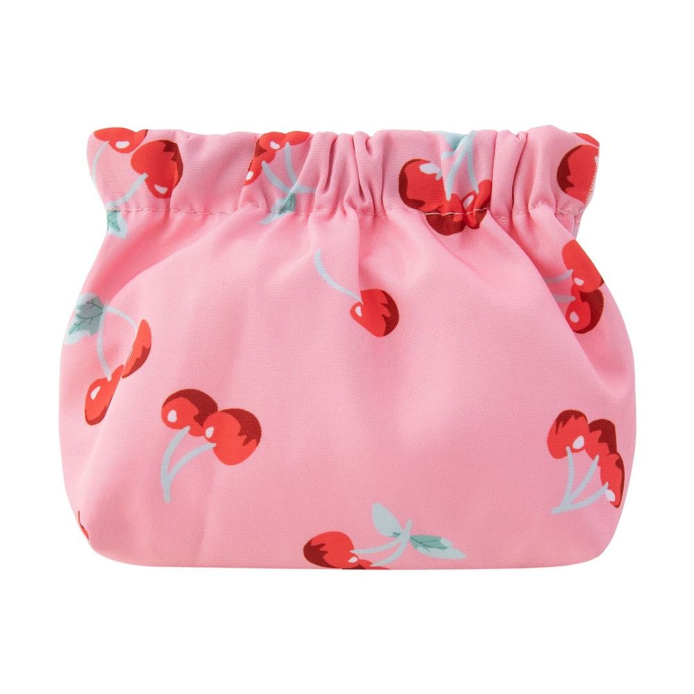Cherry Cosmetic Bag Flower Leaf Spring Bag Sanitary Napkin Storage Bag Printing Coin Purse Outdoor