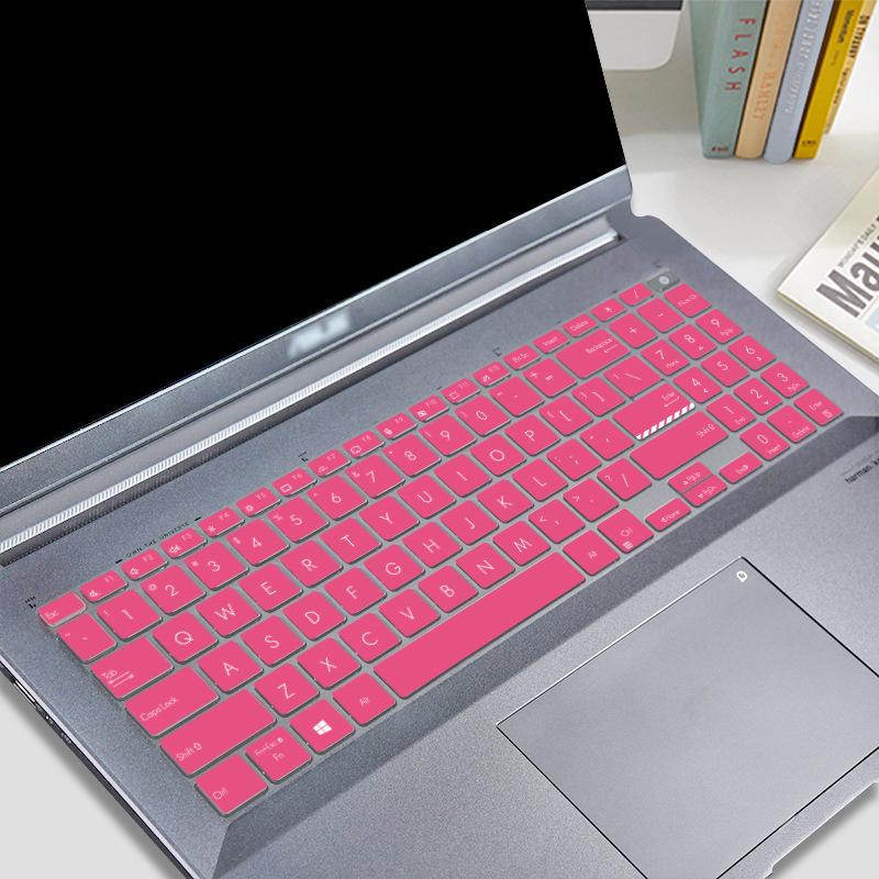 Silicone Keyboard Protective Film for ASUS Vivobook Pro 15 Keyboard Cover for ASUS Vivobook Pro 15