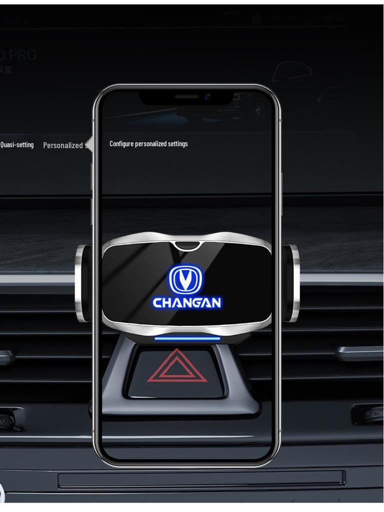 Светящийся держатель для телефона с логотипом автомобиля для моделей Changan: Eado, Oshan, CS75 и другие