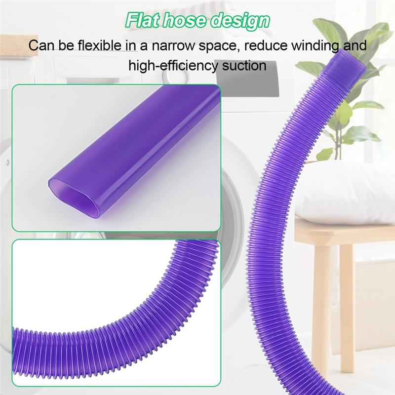 A61I For Dyson V7 V8 V10 V11 V12 V15 Dryer Vent Cleaning Kit Vacuum Cleaner Hose Crevice Tool And Adapters