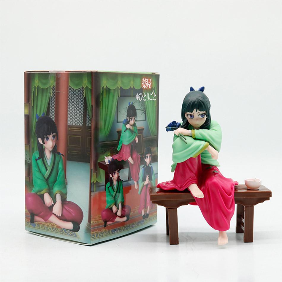 Аниме Дневники аптекаря Фигурка Маомао Экшен Статуя Цзиньси ПВХ Модель Коллекция Мини Милая Фигурка Маомао Кукла Подарок