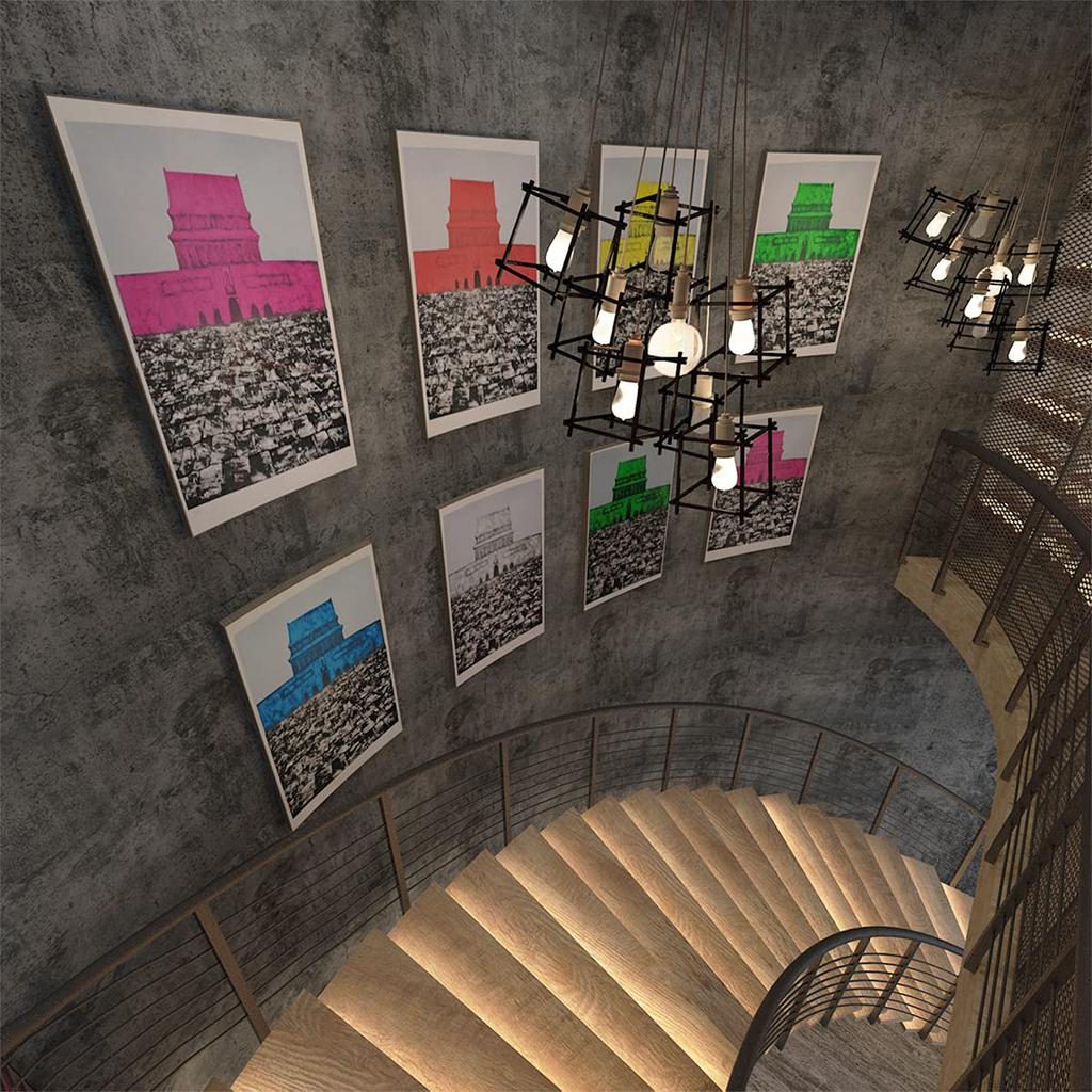 Лист для резки обоев TOTIO из бетона, серый, переделанный лист, обои в стиле бетона, съемные, стильные, толстые, 60 см x 9 м, самоклеящиеся, водонепроницаемые