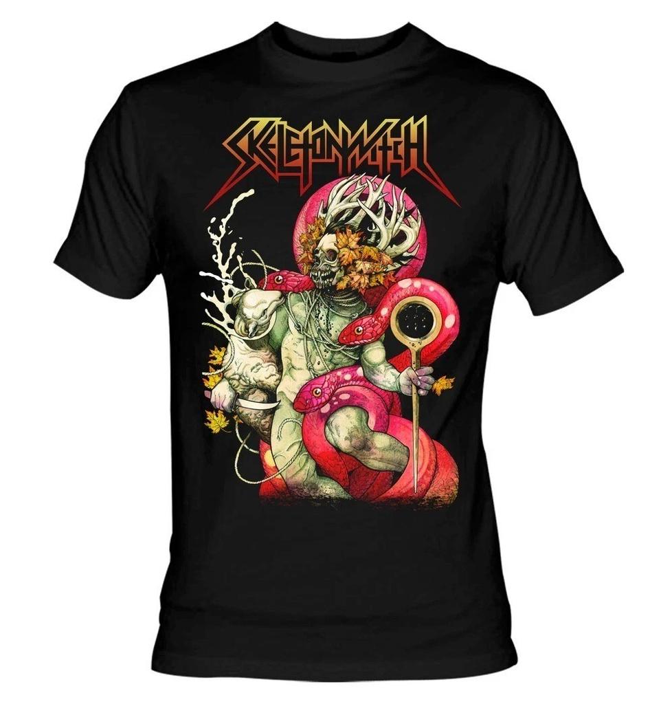 Футболка группы Skeletonwitch - Serpents Unleashed Черная Унисекс S-4XL