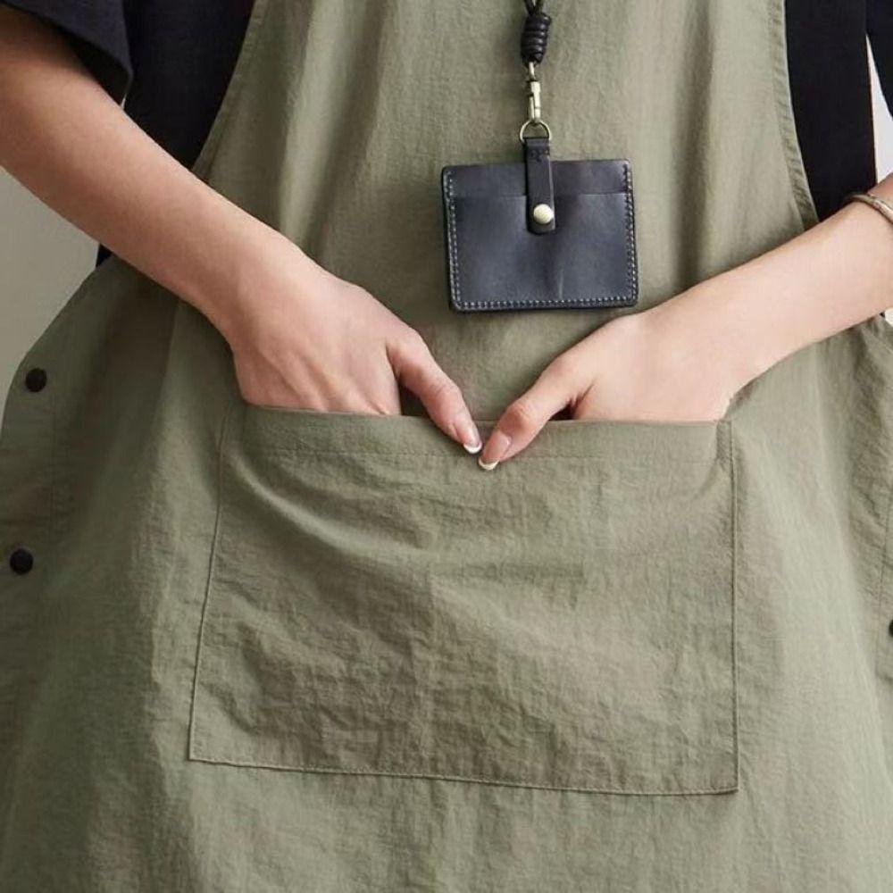 Креативные однотонные фартуки для выпечки и готовки, дышащая рабочая одежда без рукавов, защитная рабочая одежда, кухонные аксессуары