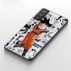 Чехол для Samsung Galaxy S20 S21 FE S10 Lite Note 20 10 Lite S8 S9 S10E S10 Plus Ultra Black Cover с изображением аниме Son Goku Ultra Instinct