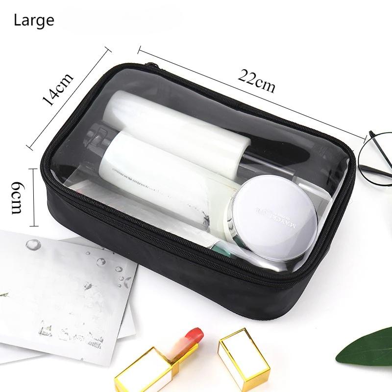 Женская косметичка, водонепроницаемая прозрачная дорожная косметичка, чехол для дорожных наборов косметики для мужчин, органайзер для туалетных кистей