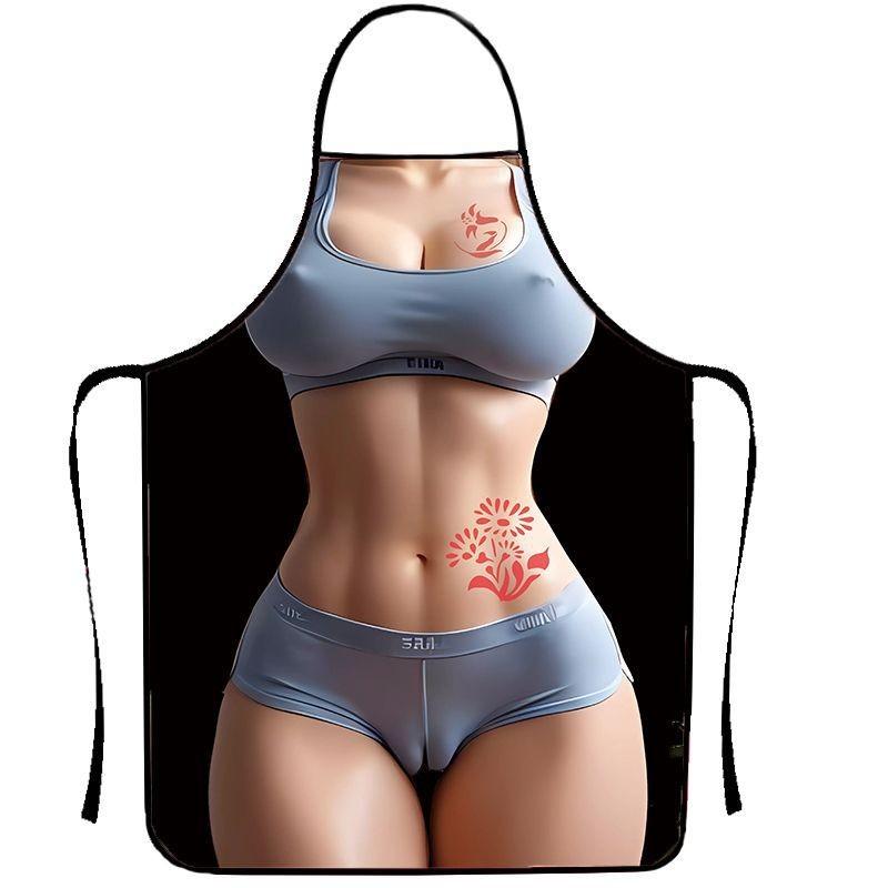 Мужские и женские фартуки, необычные и оригинальные фартуки, сексуальные фартуки для вечеринок