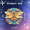 Acrylic Diamond Art Hanging Pendant Dragonfly Single-Sided Diamond Painting Hanging Pendant 5D DIY Diamond Painting Dots Pendant