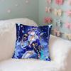 Лайла Genshin Impact Наволочка Декоративная наволочка Скандинавский Винтажный Стиль Наволочки Дом Гостиная Диван Диван Сиденье