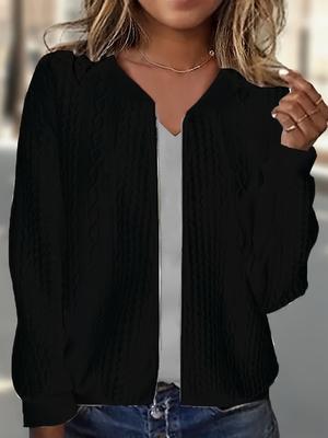 Женская белая шерстяная куртка большого размера на молнии с бейсбольным воротником